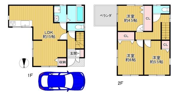 羽曳野市島泉６丁目の中古一戸建て