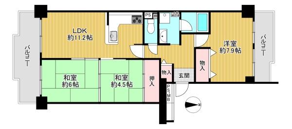 ユニライフ北大阪３号棟