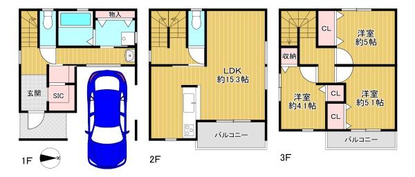 東大阪市善根寺町5丁目　新築戸建