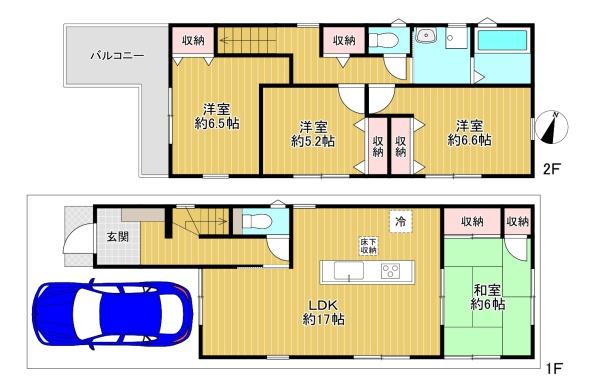 東大阪市第1豊浦町　2号棟　新築戸建