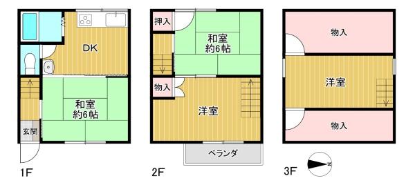 東大阪市若江本町１丁目の中古一戸建て