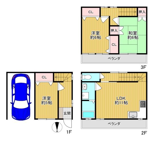 東大阪市柏田西２丁目の中古一戸建て