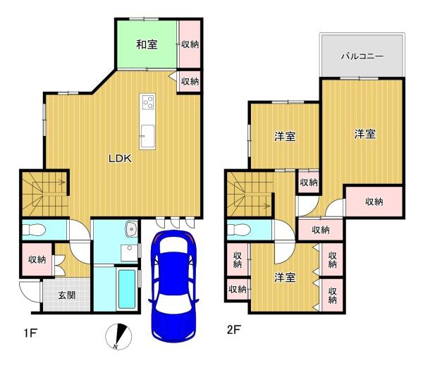 東大阪市新庄１丁目の中古一戸建て