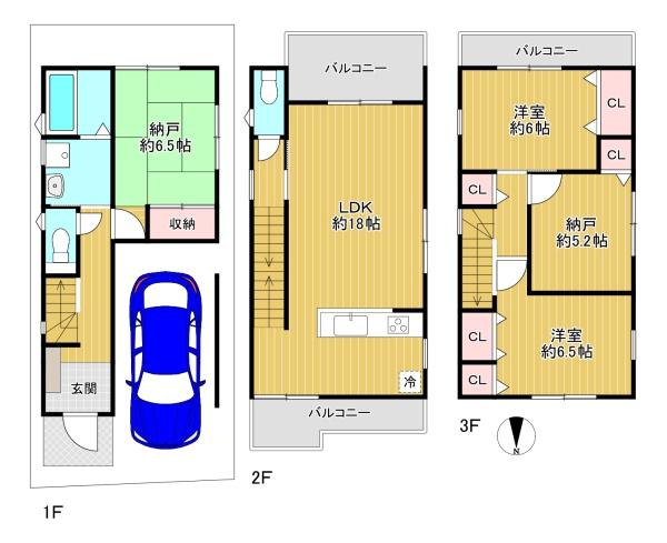 東大阪市第1鴻池町2号棟　新築戸建
