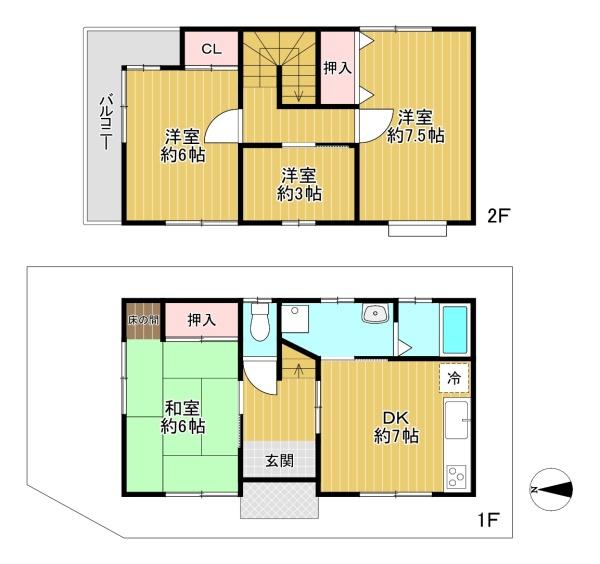 東大阪市箱殿町の中古一戸建て