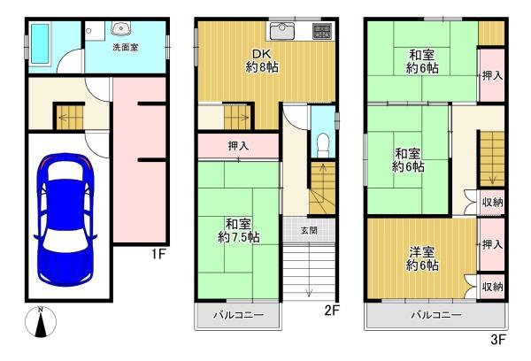 東大阪市横小路町1丁目　中古戸建