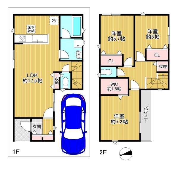 東大阪市稲田本町第4　1号棟