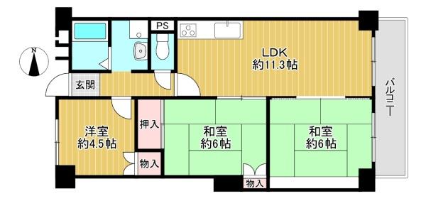ハイマート若江２号棟
