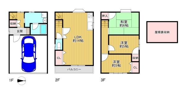 東大阪市弥生町　中古戸建