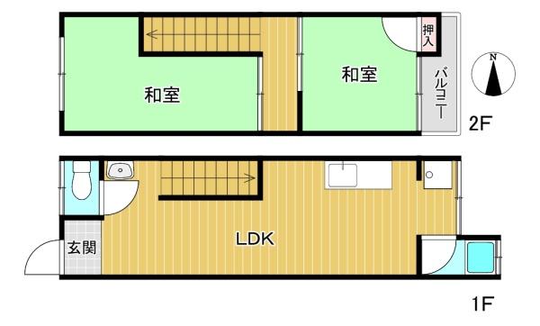 大東市御供田４丁目の中古一戸建て