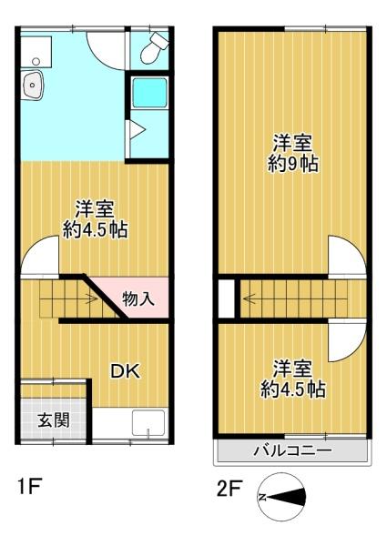 東大阪市鴻池本町　中古テラス