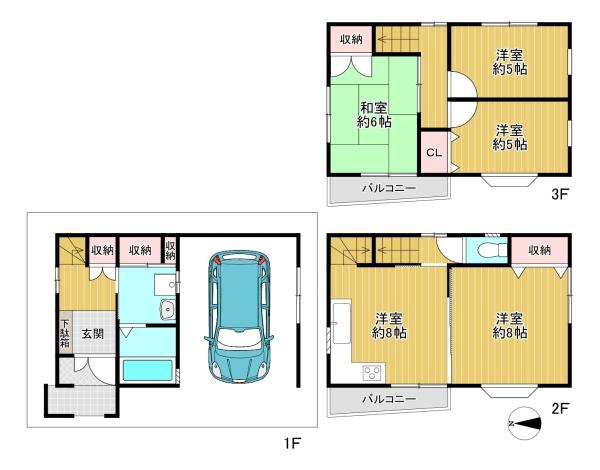 東大阪市東石切町6丁目　中古戸建
