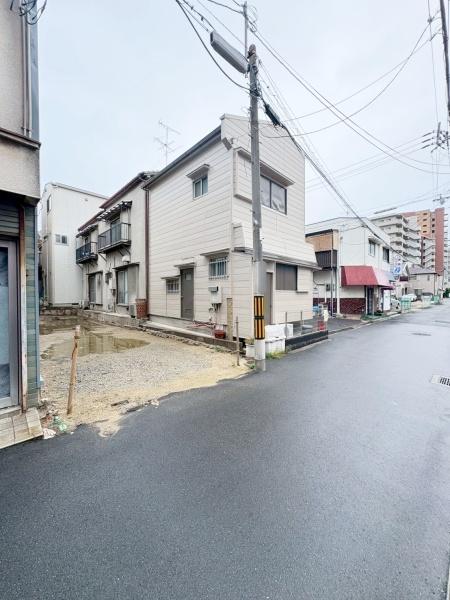東大阪市吉田1丁目の土地(前面道路含む現地写真)