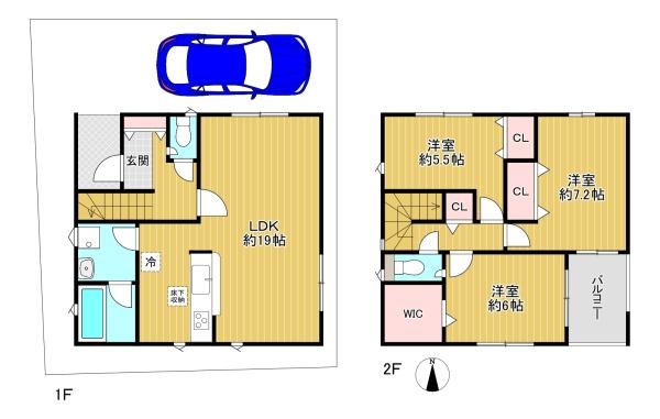 東大阪市水走第1　1号棟　新築戸建