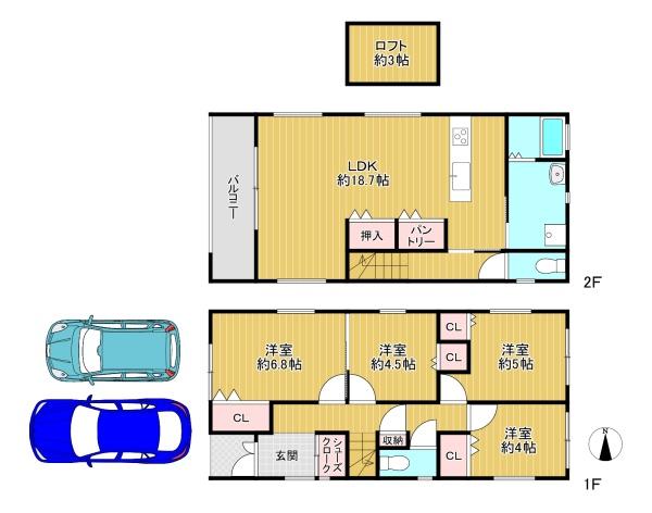 東大阪市瓜生堂2丁目の中古一戸建