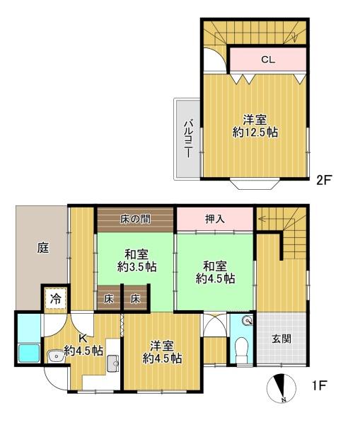 東大阪市四条町の中古一戸建て