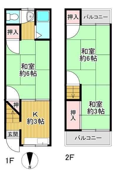 大阪市住之江区南加賀屋４丁目の中古一戸建て