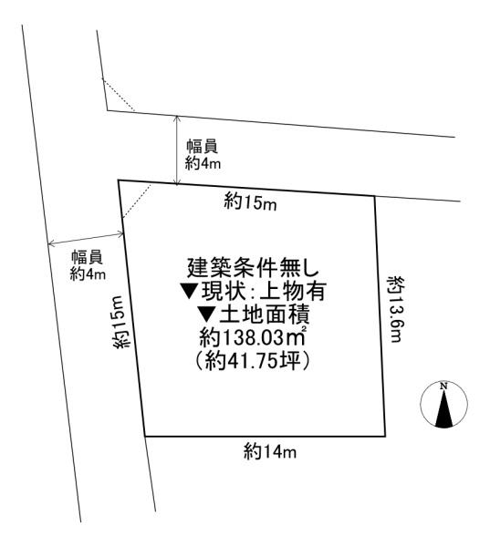 東大阪市宝持3丁目　土地