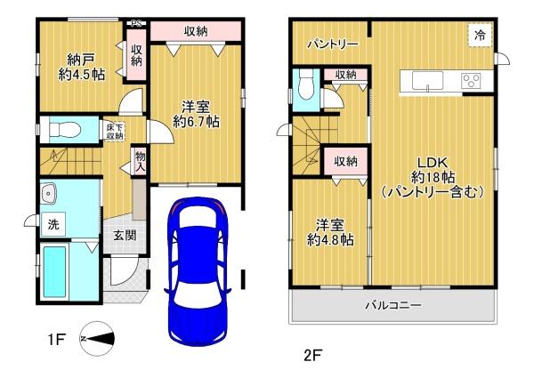 東大阪市下六万寺町3丁目　新築戸建