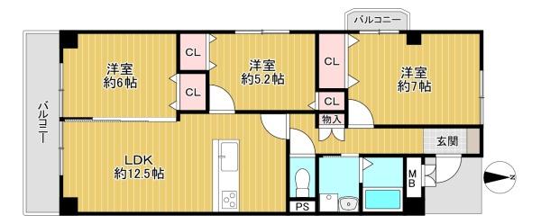 八戸ノ里第３ガーデンハイツＢ棟