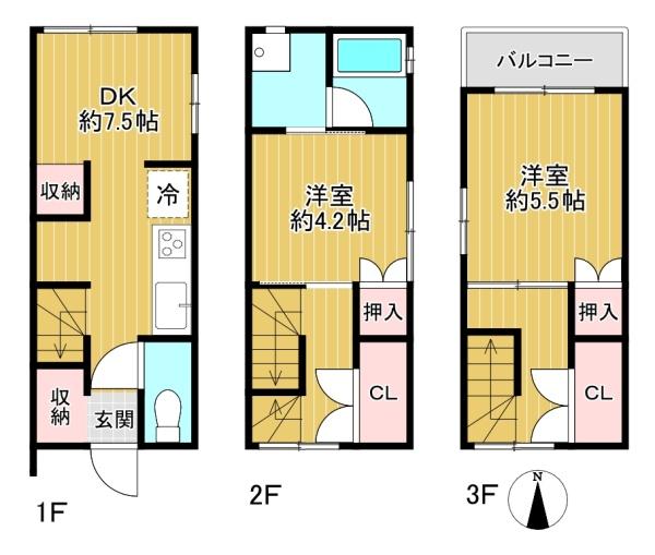 東大阪市三ノ瀬3丁目　中古戸建
