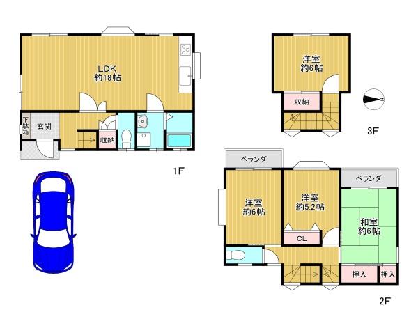 東大阪市三島1丁目　中古戸建