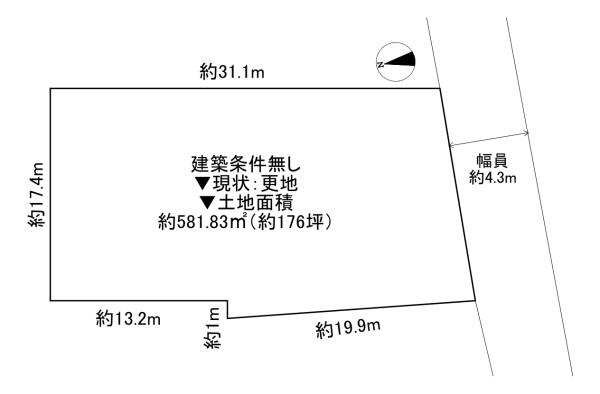 東大阪市額田町　土地