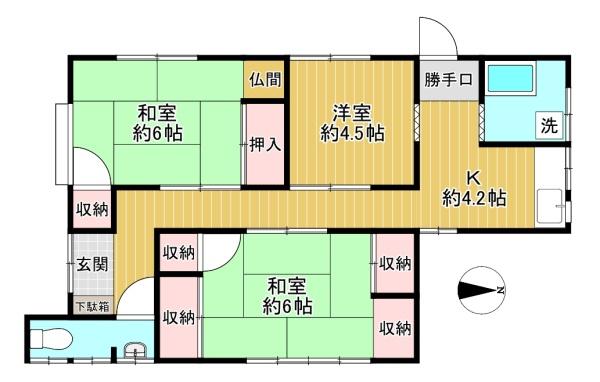 東大阪市上石切町２丁目の中古一戸建て