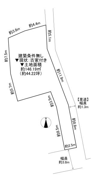 東大阪市北石切町の土地
