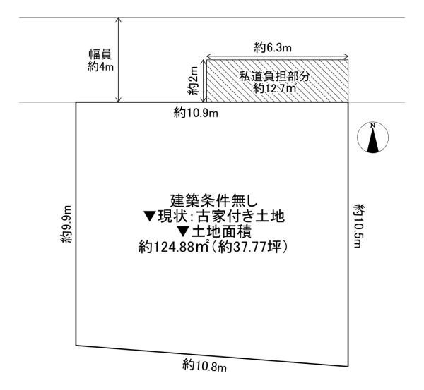 八尾市福万寺町南２丁目の土地