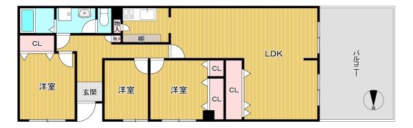 朝日プラザ生駒西１番館Ａ棟