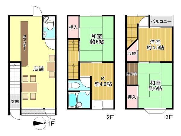 守口市金田町１丁目の中古一戸建て