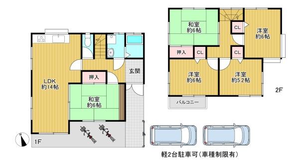 富田林市彼方　中古戸建