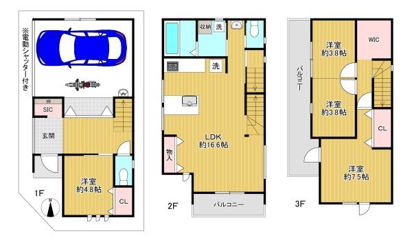 八尾市福万寺町５丁目の中古一戸建て