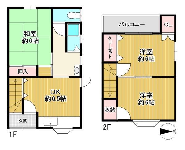 東大阪市立花町の中古一戸建て