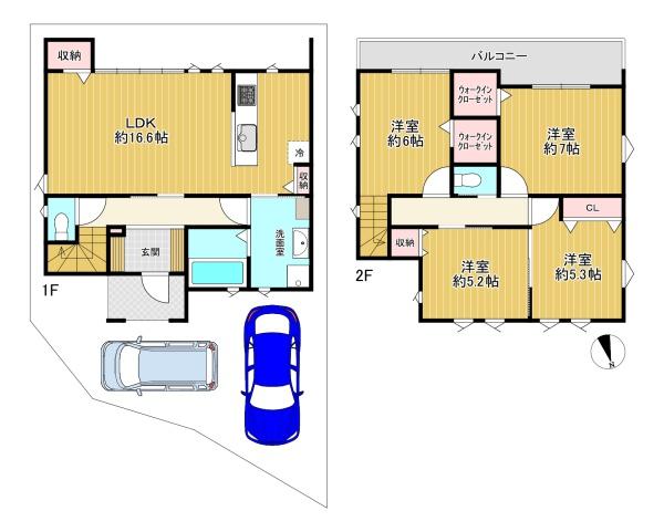 東大阪市善根寺町1丁目　1号棟