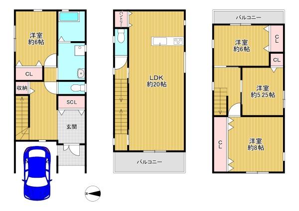 中小阪4丁目新築戸建