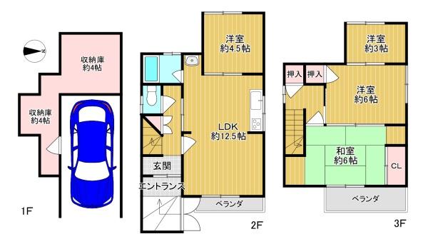 東大阪市日下町6丁目　中古戸建
