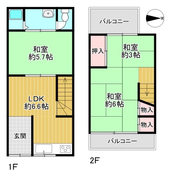 東大阪市出雲井本町　中古戸建