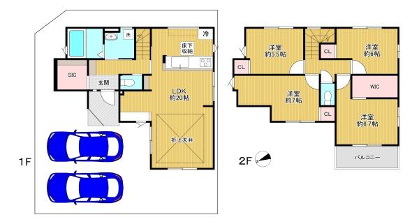 八王子市緑町6期　1号棟