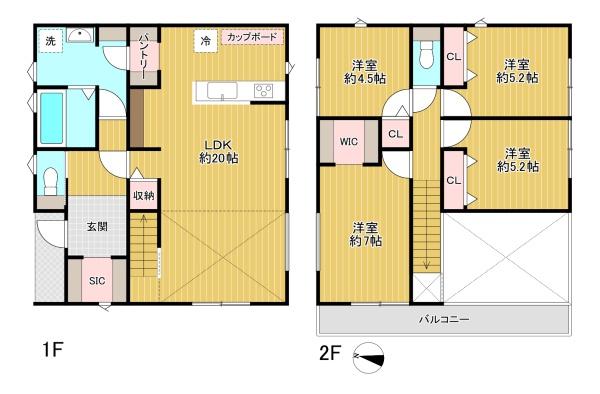 八王子市北野台4丁目　1号棟