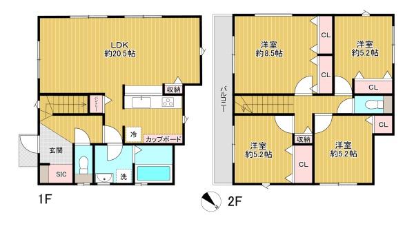 八王子市館町1期　1号棟