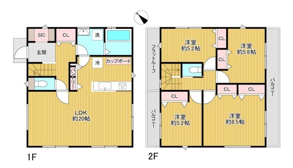 八王子市館町1期　2号棟