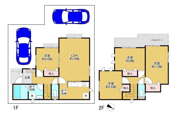八王子市元八王子2丁目1187番　B号棟