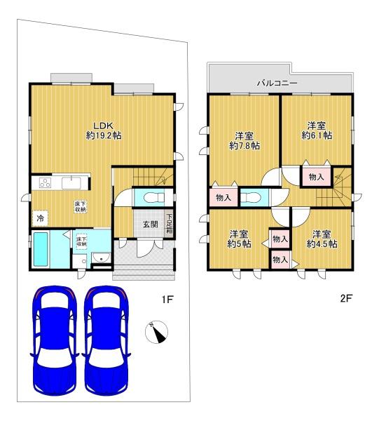 八王子市元八王子2丁目1187番　G号棟