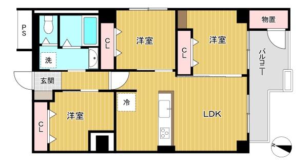 京王北野マンションD棟