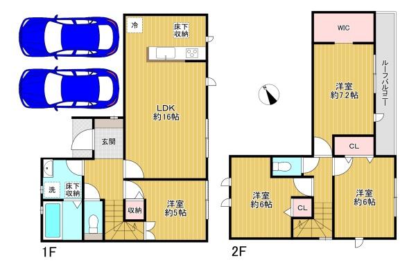 八王子西寺方町24-1期　1号棟