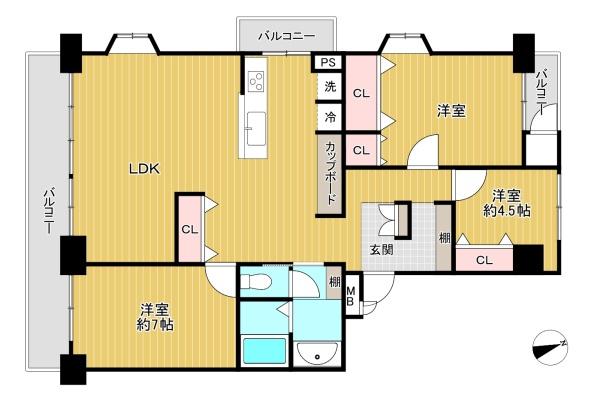 グリーンコープ日野3号棟