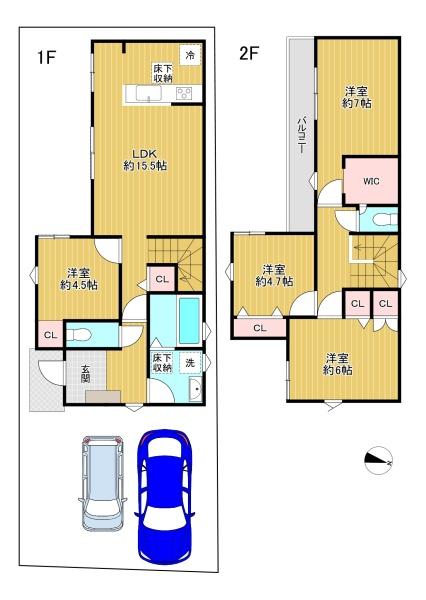 八王子弐分方町24-4期(第1期) 1号棟