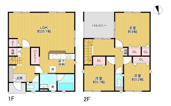 八王子市元八王子町第46　3号棟